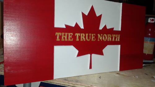 Canada Flag True North