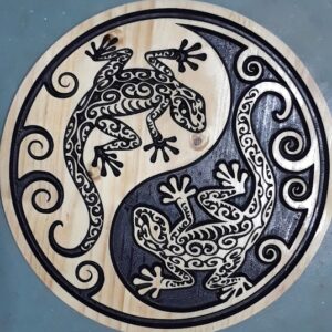yin yang iguanas